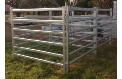 China 30-40 Head 50x50 High Visibility Livestock Cattle Yard Panels supplier