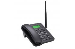 China Hand Free GSM Wireless Desktop Phone Rechargeable Backup Battery supplier