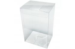 China Hot Selling  PET Packing Box Custom Clear Transparent Folding Square Box supplier