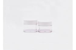 China 50g PETG Plastic Empty Face Cream Containers Screw Neck supplier
