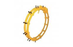 China Heavy Duty Stainless Steel Pipeline Internal Clamp With Strong Climbing Ability supplier
