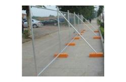 China Secure galvanized movable fence temporary fence steel  temporary fence supplier