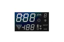 China Mono TN Positive LCD Screen For Thermometer Dynamic Driving Method supplier