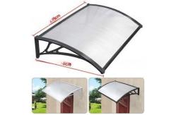 China Durable Polycarbonate Window Awning Wall Mount Brackets For Manual supplier