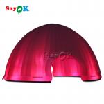 Outdoor Inflatable Tent Dome 15x7.5mH LED Light Inflatable Air Tent For Camping for sale