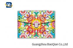 China Customized 3D Lenticular Printing Service Plastic Folder Dividers Eco - Friendly Material supplier