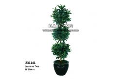 China 160cm Artificial Potted Floor Plants Handmade Realsitic Natural Auspicious Jasmine Tree supplier