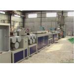 PLC Control Strapping Band Machine , PET Packing Belt Plastic Extruder Machine For Food Box for sale