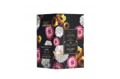 China Custom Skincare Box Luxury Black Rigid Cardboard Packaging with Magnetic Lid Eco-Friendly supplier