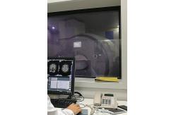 China NMR Visual RF Shielded Windows 5mm 8mm Shielding Windows With Brass Mesh supplier