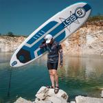 Custom Size Stand Up Inflatable Jet Surfboard Bag Travel Fins Surfboard for sale