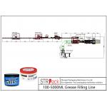 100 - 5000ml Liquid Soap Filling Machine Grease Filling Line 0.6 - 0.8MPa Working Gas Source for sale