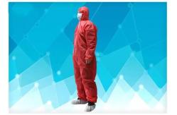 China Disposable Protective Suit Practical Disposable Protective Coverall Acid Resistance For Criminal Investigation supplier