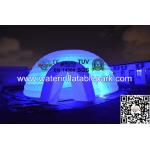 Waterproof LED Inflatable Igloo Tent  , Lighting Inflatable Bar Tent for sale