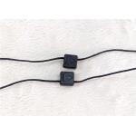 Custom Brand Logo Nylon Hang Seal Plastic String Tag For Clothing / Shoes for sale
