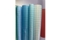 China ESD Antistatic Polyester Fabric Cleanroom Polyester Grid ESD Fabric 0.5cm Pitch Grid supplier