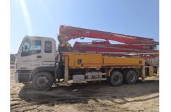 China Putzmeister 38m Concrete Pump Truck with Second Hand Placing Boom and Beton Pumper supplier