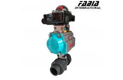 China DN10-200 PVC  Ball Valve Perfect For Industrial Applications supplier