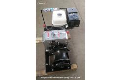 China Stringing Wire Powered Cable Winch Puller Cylindrical Steel Rope Winch Puller supplier