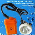 3.5Ah Rechargeable LED Mining Light , Safety Lamp For Miners 4000lux A for sale