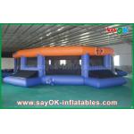 Inflatable Baseball Game 12m Giant Outdoor / Indoor Inflatable Football Field Customized for sale