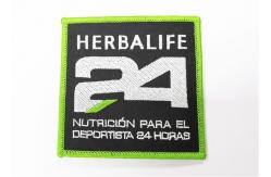 China Rectangle Numbering Sew On Decorative Patches For Promotional Gift supplier