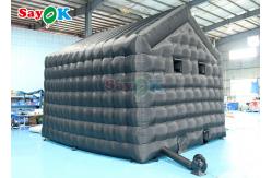 China Backyard Party Inflatable Night Club Tent  With Disco Light Blow Up Nightclub supplier