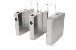 China Bidirectional Turnstile Mechanism Sliding Lane Barrier SS304 supplier