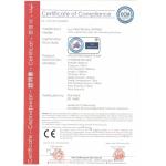 Luy Machinery Equipment CO., LTD Certifications