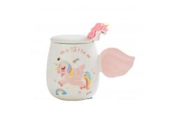 China Ceramic Unicorn Mug with USB Heating Base 300ml supplier