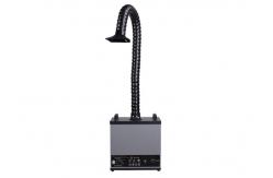 China High Efficiency Single Arm Solder Fume Extractor Unit For Industrial supplier