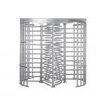 2mm SUS 304 Automatic Systems Turnstiles Full Height Gate 550mm for sale