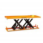 4000lbs 2 Ton Tandem Scissor Lift Table Hydraulic Electric for sale