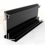 6063 T5 Aluminum Extruded Profiles Curtain Wall Window Decorate Electrophoresis Aluminium Profile for sale