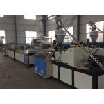 Fully Automatic WPC Profile Production Line , WPC Decking Profile Making Machine for sale