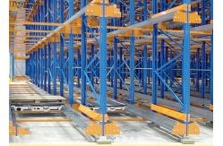 China Flexible Material Racking System , Radio Shuttle Warehouse Racking System supplier