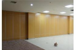 China American Wooden Movable Partition System / Operable Soundproof Partition Wall Panels supplier