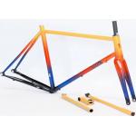 Vivid Patterns Cool Cycling Stickers , Road Bike Frame Decals Water Resistance