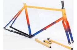 China Vivid Patterns Cool Cycling Stickers , Road Bike Frame Decals Water Resistance supplier