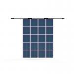 Custom Rooftop Carport BIPV Module 3.2mm Laminated Glass Sunroom Solar System