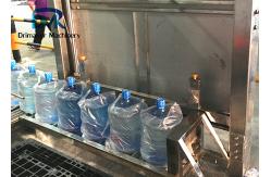 China Stable Gallon Filling Machine 5 Gallon Bottle Palletizer  Small gas Consumption supplier