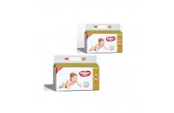 China Magic Soft Disposable Baby Nappy Pants A Grade Breathable With Elastic Waistband supplier