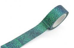 China Sparkly Textured Finish 25mm Glitter Adhesive Tape supplier