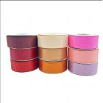 Factory Wholesale Custom Double Faced Satin Wrap Ribbon Roll Print Custom Logo With Gift Wrap for sale
