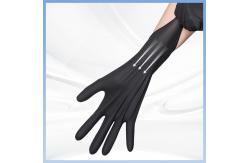 China Black Diamond Grip Food Processing Gloves 8Mil Nitrile Gloves 100Pcs Per Box supplier