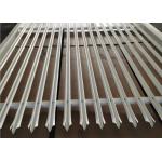 Galvanized Steel High 3.6M W Section Palisade Fencing Powder Coated for sale