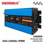 12v To 220v Solar Charge Inverter 1000va 1000w Modified Sine Wave Power Inverter for sale