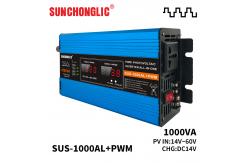 China 12v To 220v Solar Charge Inverter 1000va 1000w Modified Sine Wave Power Inverter supplier