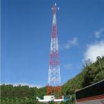 Steel Q345 Radio television 4 Legged Tower for sale