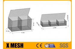 China Twill Weave Easily Assembled Gabion Structure Galfan Wire Material For Sea Wall supplier